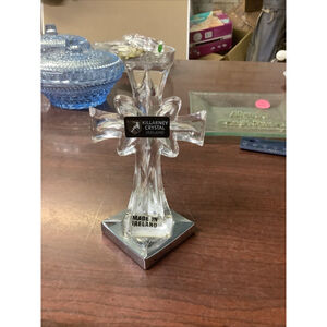 Killarney Crystal Cross Made in Ireland Religion Catholic Religious Faith